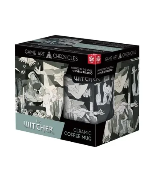 Good Loot The Witcher 3 Ciri Picasso čierna / Hrnček / Game Art Chronicles / keramika / 450 ml (5908305249924)
