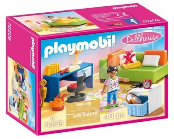 Playmobil® Dollhouse 70209 Izba pre teenagera /od 4 rokov