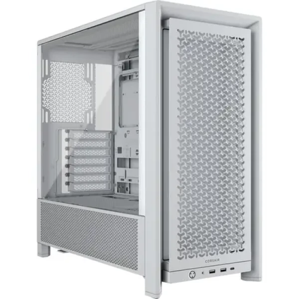 Corsair FRAME 4000D RS biela / E-ATX / 1x USB-C 3.2 / 2x USB-A / bez zdroja / priehľadná bočnica (CC-9011291-WW)