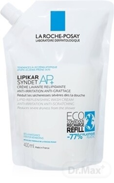 LA ROCHE-POSAY Lipikar syndet AP+ náhradná náplň 400 ml