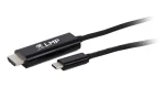 LMP kábel USB-C na HDMI 2.0 čierny 1,8 m / Kábel / 4K / 60 Hz (16055)