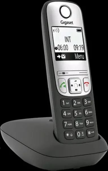 Gigaset A690 (H2810-B101) čierna / telefón / displej mono 96x96 pix. / analóg / DECT / telefónny zoznam 100 čísel (S30852-H2810-B101)