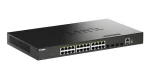 D-Link DGS-1530-28P / PoE Switch / 24x Gigabit PoE+ / 4X SFP+ 10G / L2+ Managed / 128 Gbit/s (DGS-1530-28P/E)