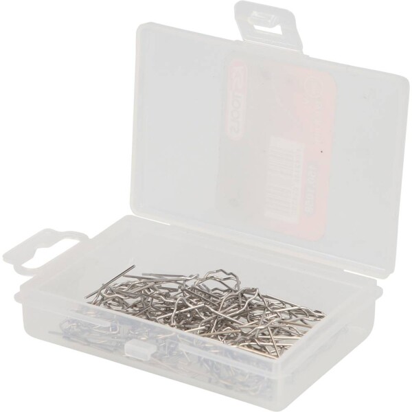 Opravná spona v tvare V Ø 0,8 mm, 100 kusov KS Tools 150.1058; 150.1058