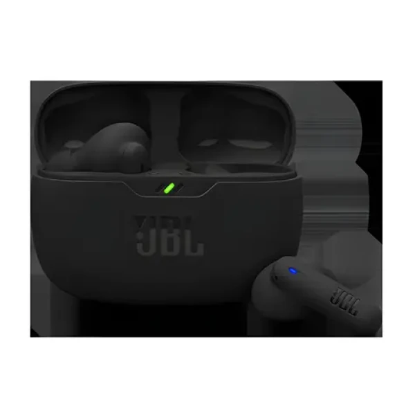 JBL Wave Beam 2 čierna / Bezdrôtové slúchadlá / mikrofón / BT 5.3 / IP54 (JBLWBEAM2BLK)