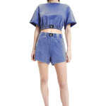 Mikina Crop top KW0KW01780-C8H - Calvin Klein M