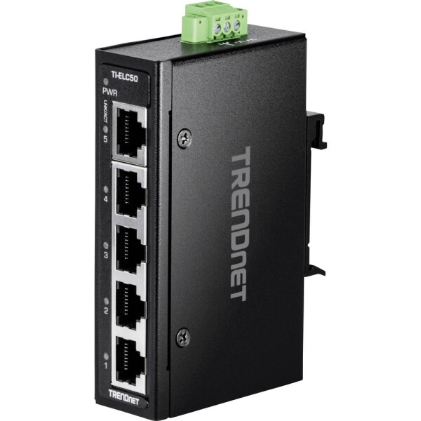 TrendNet TI-ELC50 sieťový switch; TI-ELC50