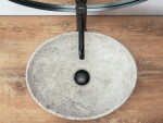 REA - Umývadlo na dosku Sofia Light Stone 41x34,5 REA-U0165