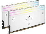 Corsair Dominator Titanium White 48GB (2x 24GB) DDR5 7200MHz/CL36/DIMM/XMP/RGB/1.4V (CMP48GX5M2X7200C36W)