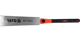 YATO Píla na drevo japonská obojstranná 660 mm / Píla na drevo / Oceľ SK5 / 7 a 12 TPI / Rukoväť ABS/TPR (YT-31310)