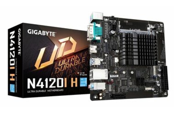 GIGABYTE N4120 H / Intel Celeron N4120 / 2x DDR4 2400 / SATA III / M.2 / GLAN / mini ITX (N4120I H)