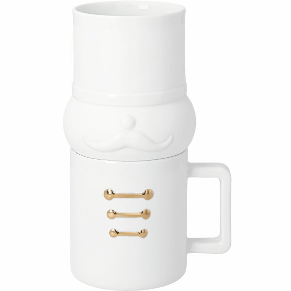 Räder Vánoční set porcelánových hrnků Nutcracker Linus
