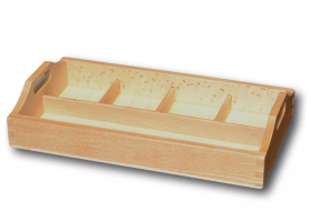 Moyo Montessori Moyo Montessori Štvordielny triediaci tácka