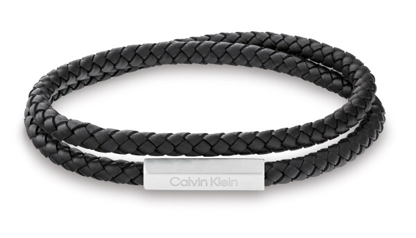 Calvin Klein Štýlový pánsky kožený náramok 35100017