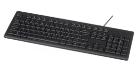 A4Tech KR-83 čierna / Klávesnica / Drôtová / 100% (Full-size) / Membránová / USB (A4TKLA42925)