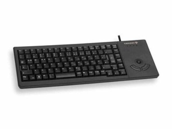 Cherry klávesnica XS Trackball / drôtová / USB / čierna / EU (G84-5400LUMEU-2)