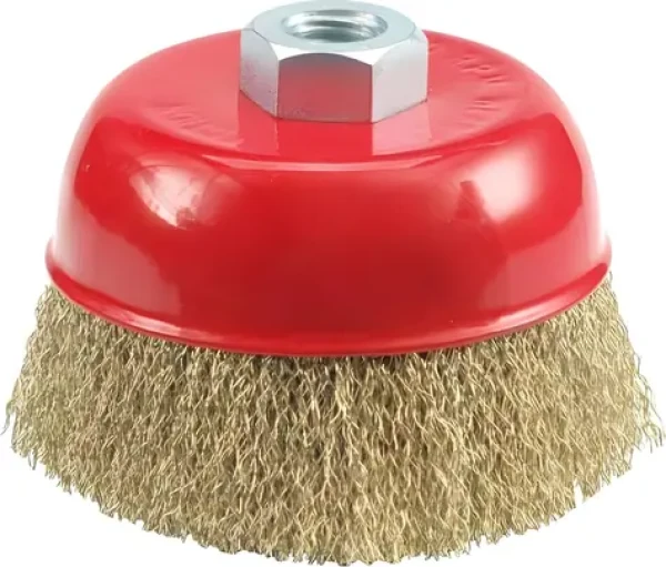 Vorel Kefa drôtená čelná 100 mm / Drôtená kefa / pomosadený drôt