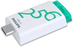 Philips Click Series 256 GB biela / Flash disk / USB-C / USB 3.2 Gen 1 (FM25FD175B/00)