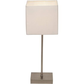 Brilliant Aglae 94873/05 stolná lampa LED E14 40 W biela, chróm (satinovaný); 94873/05