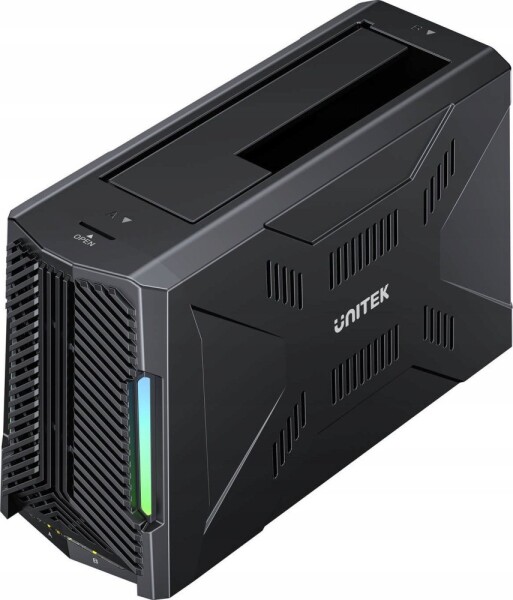 Unitek Unitek Stacja dokująca, 1x disk M.2 NVMe, 1x disk SATA, USB-C 10 Gbps