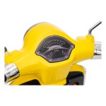 Mamido Detský elektrický skúter Vespa ROMA žltý