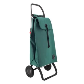 Rolser I-Max MF 2 Logic tyrkysová / Nákupná taška na kolieskach / skladacia / objem 43 l / nosnosť 40 kg / Macrofibra