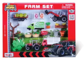Maisto Mega Farmársky set - Massey Ferguson