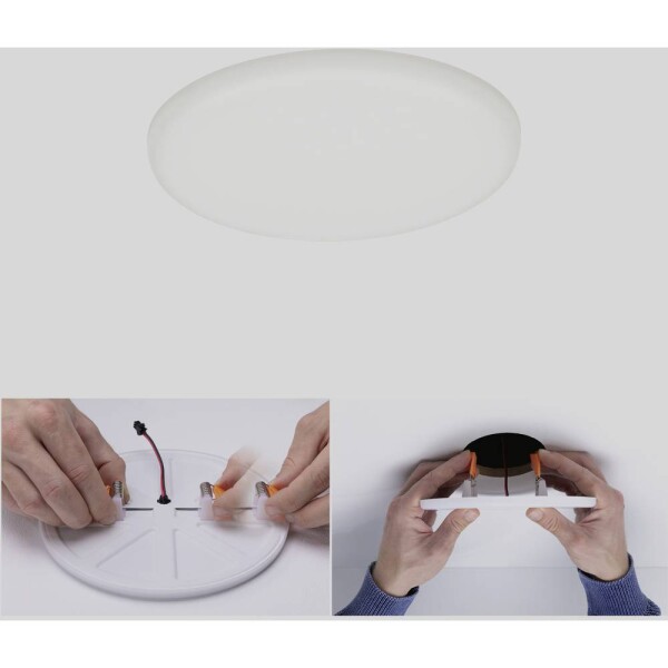 Paulmann 92391 EB Panel Veluna VariFit LED vstavané svetlo LED 10 W saténová; 92391