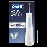 Oral-B AquaCare 4 Pro-Expert/ Ústna sprcha / 4 režimy čistenia / 2 nastavenia intenzity / 2 trysky (AquaCare 4)