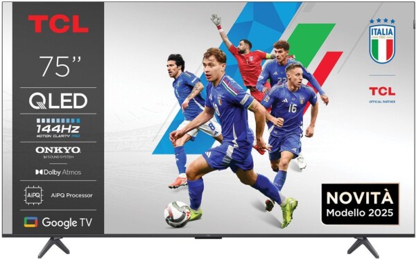 TCL 75P8K QLED 75'' 4K Ultra HD Google TV