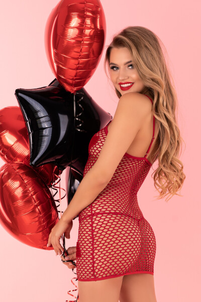 LivCo Corsetti Fashion Set Red L/XL