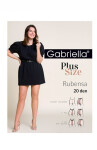 Dámske pančuchové nohavice Gabriella Rubensa Plus Size 161 20 deň 7-XXXL 7-3XL