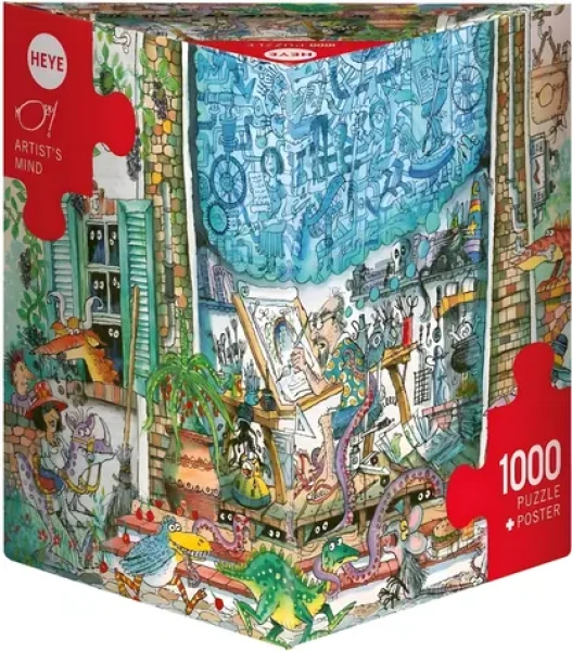 HEYE Puzzle Umelcova myseľ