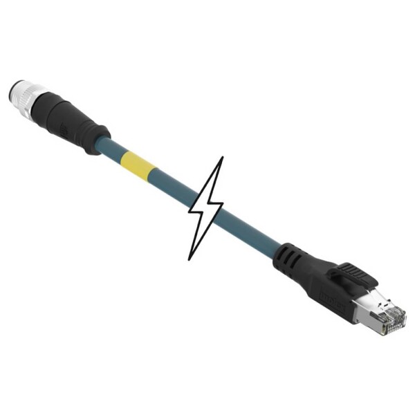 Molex upravený zástrčkový konektor pre senzory - aktory, 1201088451, piny: 4, 2.0 m, 1 ks; 1201088451