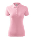 Dámske tričko Pique Polo pink S
