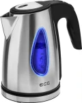 ECG RK 1740 strieborná / rýchlovarná kanvica / 2200W / 1.7 L / nerez (341110334958)