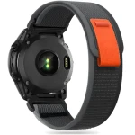 Tech-Protect Nylon čierno-oranžová / Remienok / Garmin Fenix 3 5X 3HR 5X PLUS 6X 6X Pro 7X