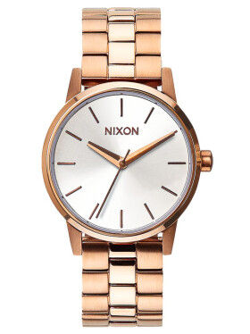 Nixon SMALL KENSINGTON ROSEGOLDWHITE dámske hodinky analógové