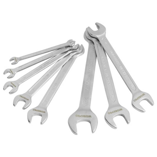 WorkPro WP202506 sada obojstranných vidlicových kľúčov 8-dielna 6 - 22 mm; WP202506