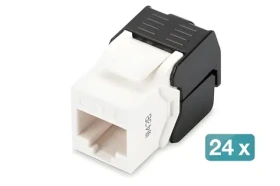 Digitus DN-93603-24 / Keystone modul / CAT6 / netienený / 24 ks (DN-93603-24)