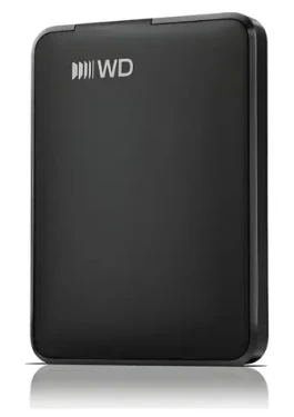Western Digital Elements Portable 1TB čierna / Externý HDD / 2.5" / USB-C 3.2 Gen 1 (WDBDTV0010BBK-WESN)