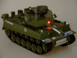 Mamido Veľký diaľkovo ovládaný tank na diaľkové ovládanie German Tiger 45 cm strieľa RC0252ZI