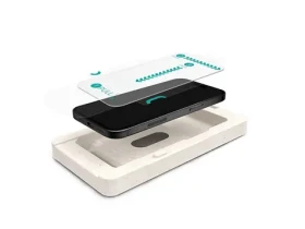 ESTUFF INFINITE EcoFlex Apple iPhone 16 priehľadná / Ochranná fólia / 9H / rPET (ES530421)