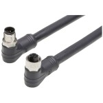 Molex upravený zástrčkový konektor pre senzory - aktory, 1205010157, piny: 4, 1 m, 1 ks; 1205010157