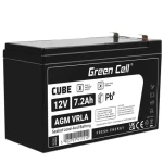 Green Cell VRLA AGM 12V | 2.1A | 7.2Ah (AGM05)