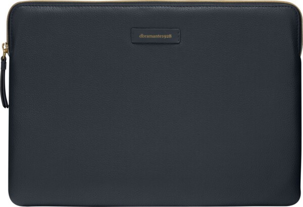 Dbramante Paris - MacBook Pro/Air 13" Pacific Blue - full grain pebbled leather sleeve