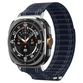 Spigen Fabric Band (hook-and-loop) pre Samsung Galaxy Watch Ultra 47mm modrá (AMP10148)