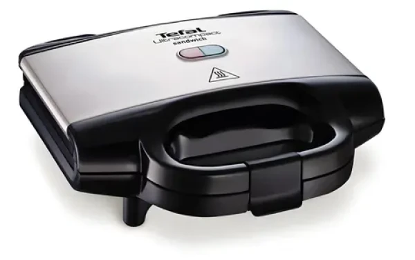 TEFAL SM155212 čierna / Sendvičovač / 700 W / nepriľnavý povrch / nerez (SM155212)
