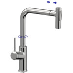 INVENA INVENA - FARSALA Drezová batéria chróm BZ-40-L01-S