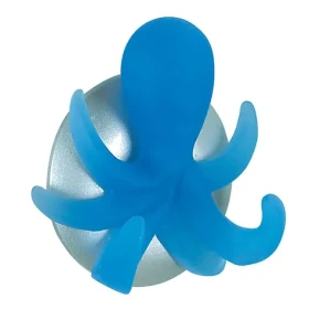 Spirella OCTOPUS detský háčik chobotnice modrý / polyresin / samolepiaci / 60 x 65 mm (7610583046239)